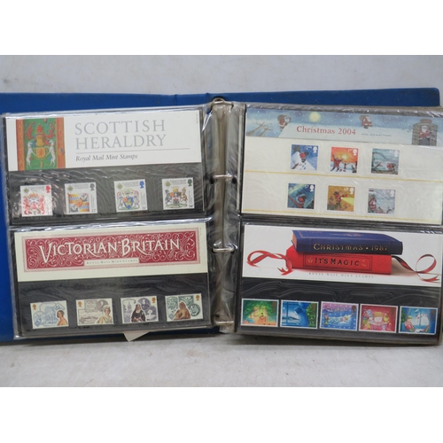 846 - Three Albums of Uk presentation packs. See photos