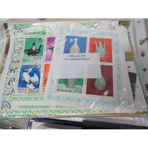 848 - Mixed Bag of Souvenir Stamps , First Day Covers,  cigarette cards. See photos