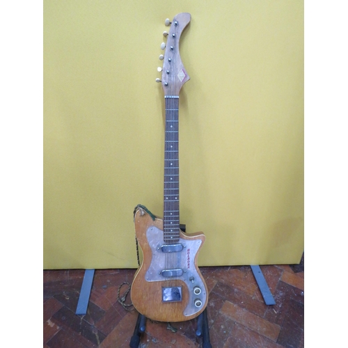 849 - Honher Holborn Electric Guitar with canvas case, believed to be 1960's Era. Appears to be in good co... 