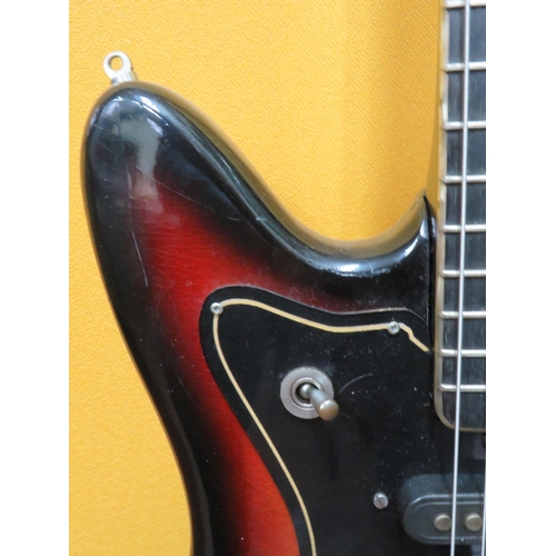 854 - Musima eterna De Lux 25 Vintage Electric Guitar,  Body in Sunburst, Minor to medium wear to body , i... 