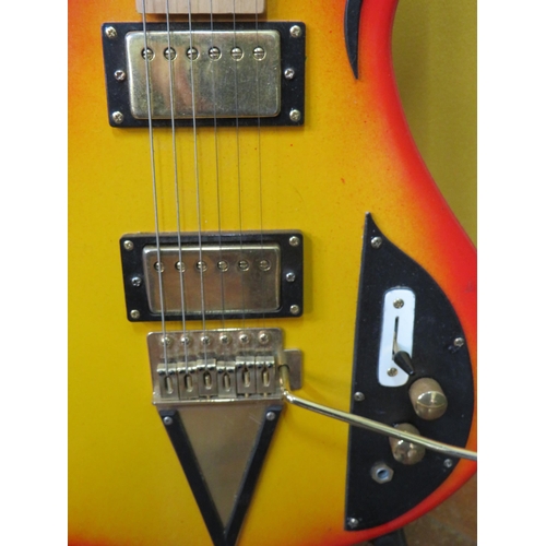 858 - Lovely Electric Guitar in Sunburst which has 'Jackson' to the headstock.  In very good condition wit... 