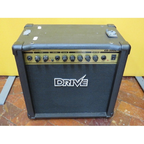 862 - Drive Practice Amp, Handle and Kettle lead missing. See photos