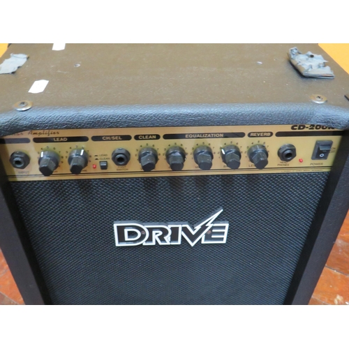 862 - Drive Practice Amp, Handle and Kettle lead missing. See photos