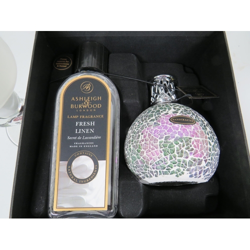 885 - Collection of Perfume burners and boxed gift set. See photos.