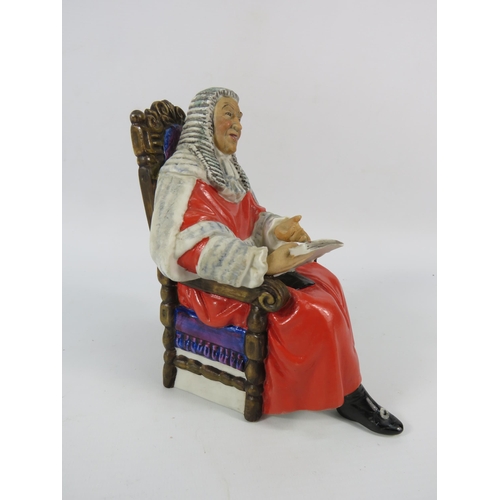 45 - Royal Doulton Figurine The Judge HN2443, 6 1/4