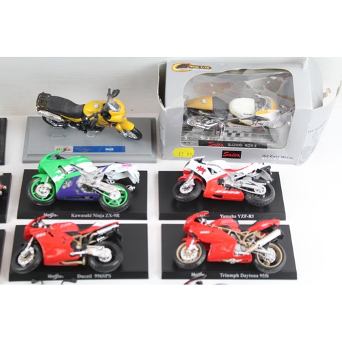 521 - Diecast Motorbikes Inc Honda, Maisto, Ducati, Etc Joblot 2306507