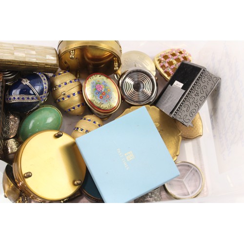 529 - Trinket Boxes Inc Enamel Egg, Brass. Boxed, Past Times, Etc Joblot 575724