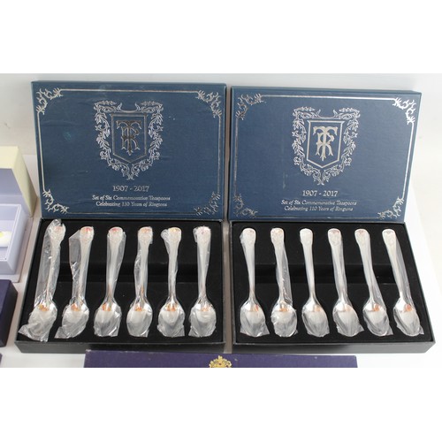 543 - Assorted Cutlery Sets Royal Worchester Cake Knives Vintage Joblot 1800g 2235733