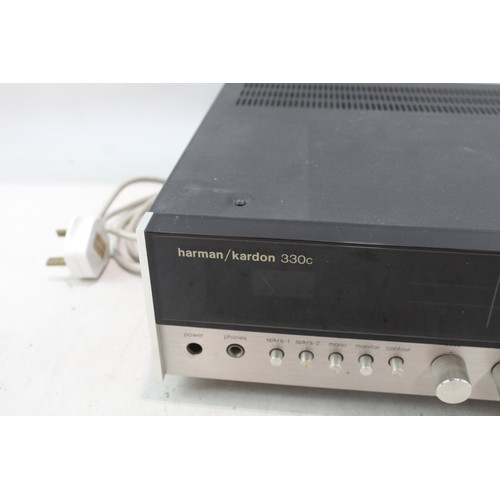 557 - Vintage Harman/Kardon 330C Tuner WORKING 639782