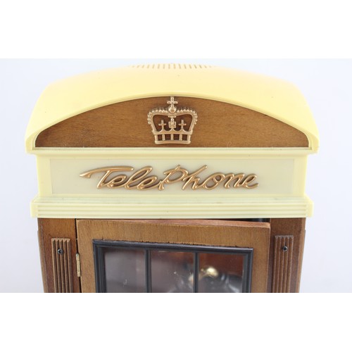 558 - Vintage Novelty Telephone, Telephone Box Style  639670