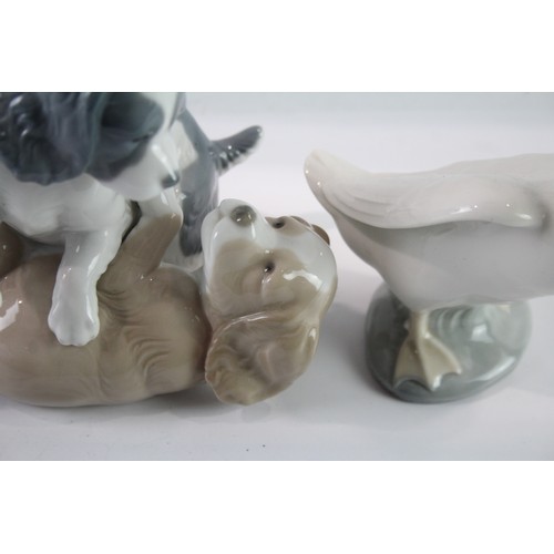 570 - Collection of Lladro Ornaments Inc Dog, Bird, Children 574856