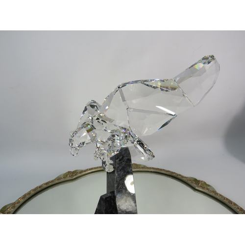 219 - Swarovski crystal Soulmates Eagle, Wings of Liberty with certificate and box. No 874 456.