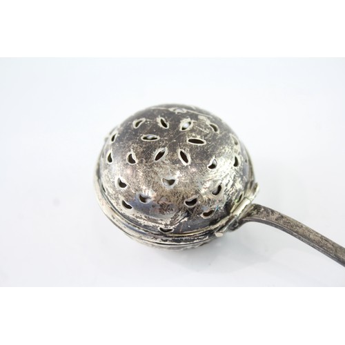 586 - Vintage Hallmarked .925 Sterling Silver Infuser Spoon (30g) 2331443