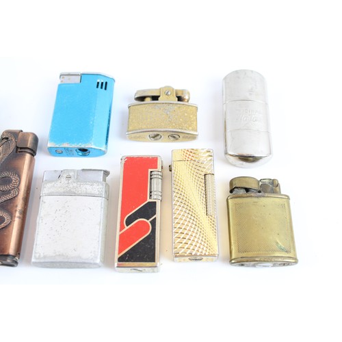 632 - Tobacciana Collectable Pocket Lighters Inc Rolstar, Ronson, Boxed, Etc Joblot 639715