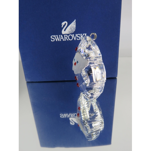 250 - Swarovski Crystal Happy Moments Santa Claus with box. No 665028.