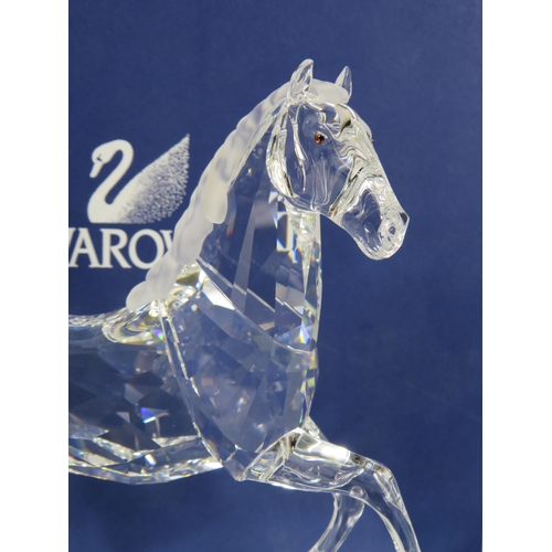 258 - Swarovski crystal Peaceful Country side collection Stallion with box etc. No 898508