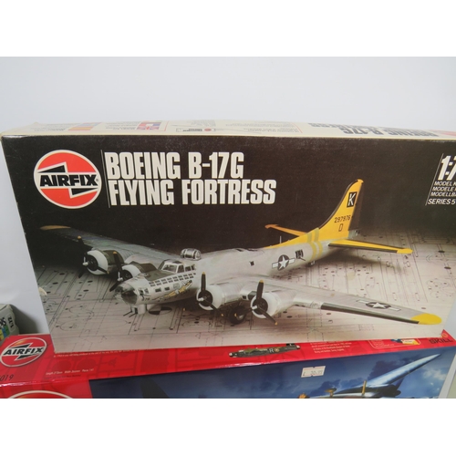 807 - Seven Airfix Plastic Scale Model Aircraft Kits. All in unused condition with original boxes. See pho... 