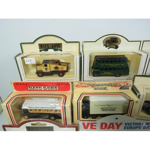 814 - Sixteen Die Cast Model Vehicles  .   All boxed and in unused condition.  See photos for details.