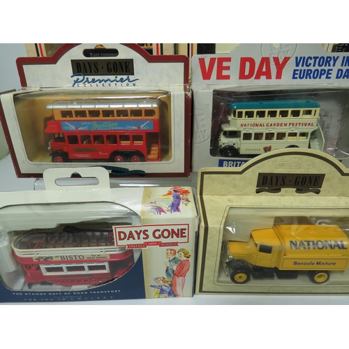 814 - Sixteen Die Cast Model Vehicles  .   All boxed and in unused condition.  See photos for details.