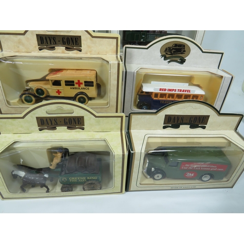 814 - Sixteen Die Cast Model Vehicles  .   All boxed and in unused condition.  See photos for details.