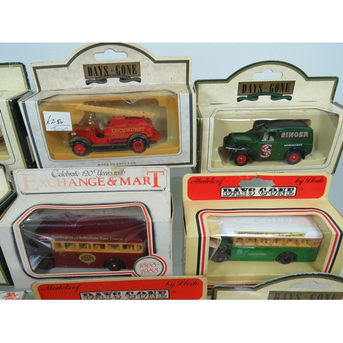 815 - Sixteen Die Cast Model Vehicles  .   All boxed and in unused condition.  See photos for details.