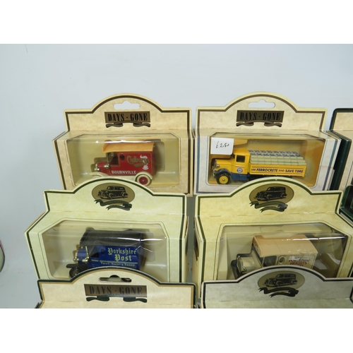 820 - Sixteen Die Cast Model Vehicles  .   All boxed and in unused condition.  See photos for details.