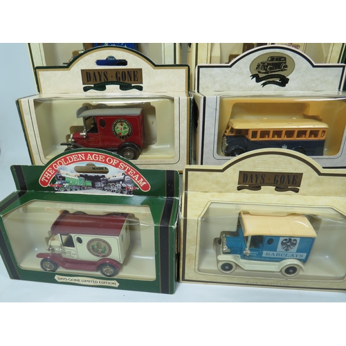 820 - Sixteen Die Cast Model Vehicles  .   All boxed and in unused condition.  See photos for details.