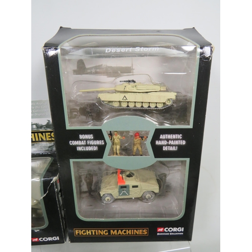 822 - Selection of Corgi Die Cast Model Fighting Machine Models . All in boxed and unused condition. See p... 