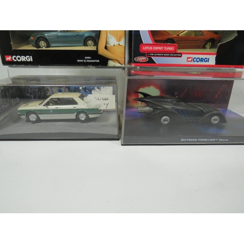 823 - Selection of Corgi Die Cast James Bond Vehicles. All boxed and in unused condtion. See photos for de... 