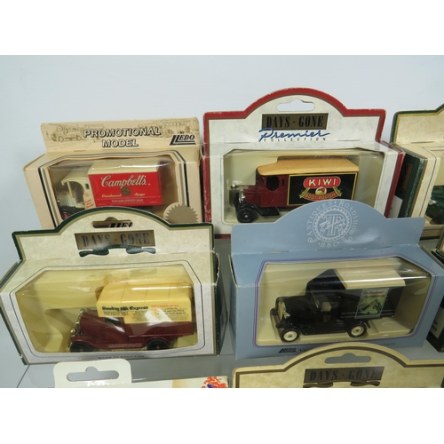 826 - Sixteen Die Cast Model Vehicles  .   All boxed and in unused condition.  See photos for details.