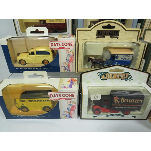 826 - Sixteen Die Cast Model Vehicles  .   All boxed and in unused condition.  See photos for details.