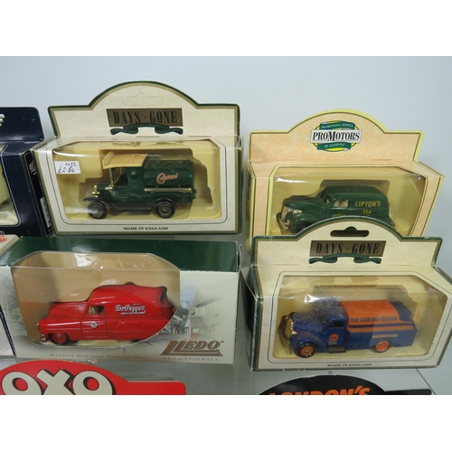 827 - Sixteen Die Cast Model Vehicles  .   All boxed and in unused condition.  See photos for details.