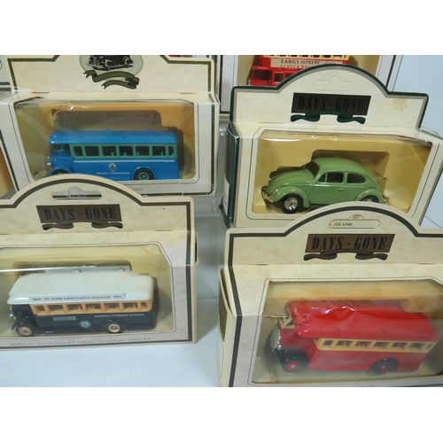 828 - Sixteen Die Cast Model Vehicles  .   All boxed and in unused condition.  See photos for details.