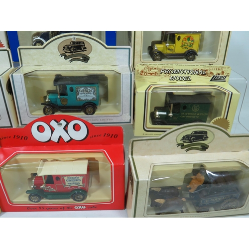 830 - Sixteen Die Cast Model Vehicles  .   All boxed and in unused condition.  See photos for details.