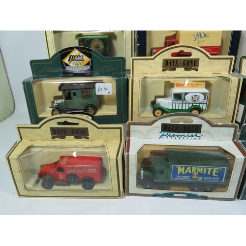 831 - Sixteen Die Cast Model Vehicles  .   All boxed and in unused condition.  See photos for details.