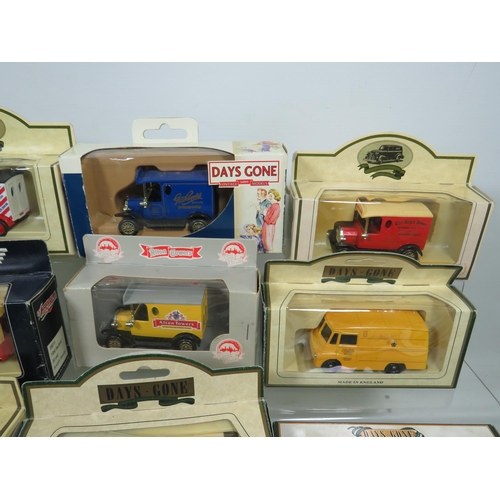 831 - Sixteen Die Cast Model Vehicles  .   All boxed and in unused condition.  See photos for details.