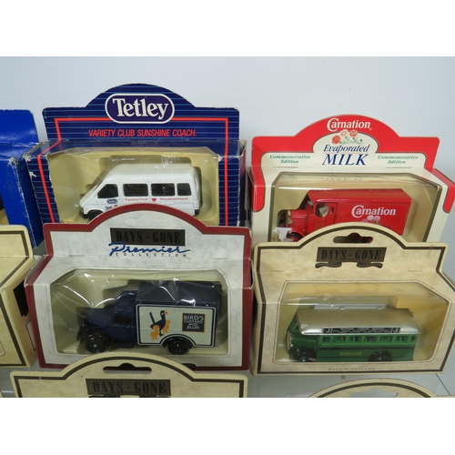 832 - Sixteen Die Cast Model Vehicles  .   All boxed and in unused condition.  See photos for details.