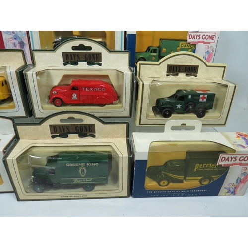 834 - Sixteen Die Cast Model Vehicles  .   All boxed and in unused condition.  See photos for details.