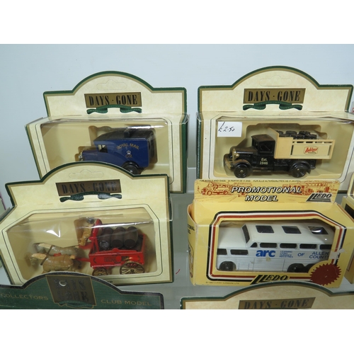 836 - Sixteen Die Cast Model Vehicles  .   All boxed and in unused condition.  See photos for details.