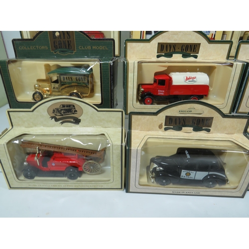 836 - Sixteen Die Cast Model Vehicles  .   All boxed and in unused condition.  See photos for details.