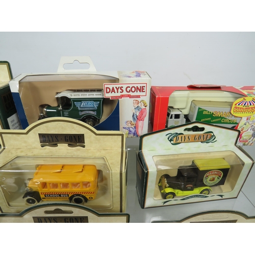 836 - Sixteen Die Cast Model Vehicles  .   All boxed and in unused condition.  See photos for details.