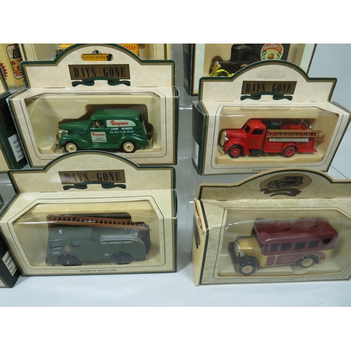 836 - Sixteen Die Cast Model Vehicles  .   All boxed and in unused condition.  See photos for details.