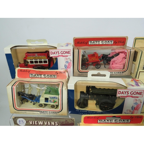 839 - Sixteen Die Cast Model Vehicles  .   All boxed and in unused condition.  See photos for details.