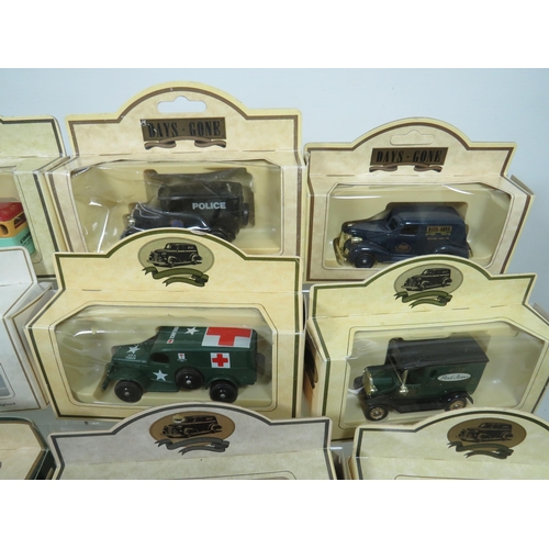 840 - Sixteen Die Cast Model Vehicles  .   All boxed and in unused condition.  See photos for details.