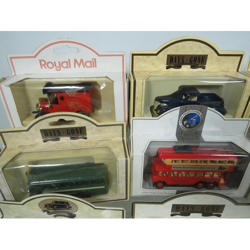 841 - Sixteen Die Cast Model Vehicles  .   All boxed and in unused condition.  See photos for details.