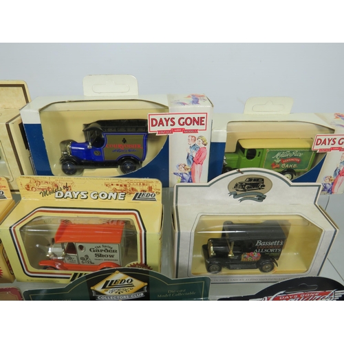 842 - Sixteen Die Cast Model Vehicles  .   All boxed and in unused condition.  See photos for details.