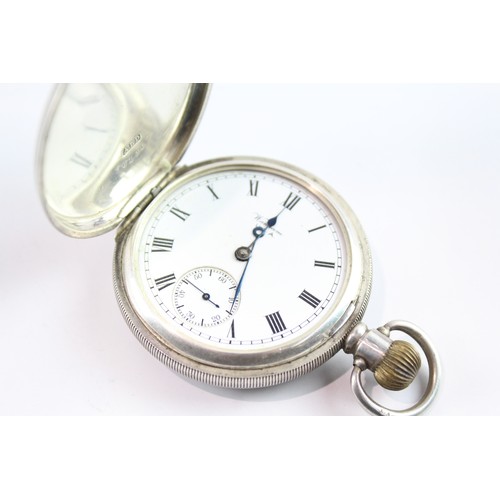 670 - 925 Silver Waltham Open Face Pocket Watch Hand-Wind SPARES/REPAIRS 2395953