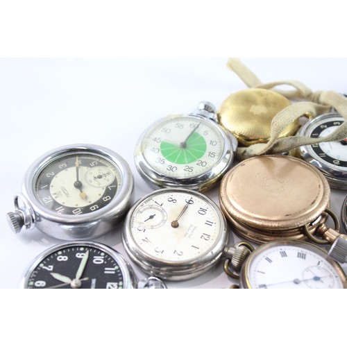 676 - Job Lot Assorted Vintage/Later Pocket Watches Quartz/Mechanical UNTESTED x 25 411931