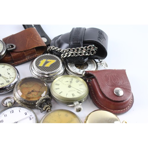 677 - Job Lot Assorted Vintage/Later Pocket Watches Quartz/Mechanical UNTESTED x 25 411654