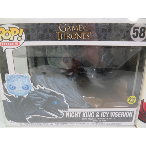 847 - Four Funko POP Game of Thrones Figures. All boxed and in unused condition.  See photos for details.